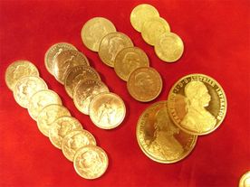 Gold Münzen Sammlung