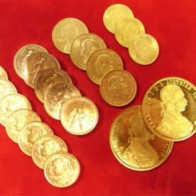 Gold Münzen Sammlung