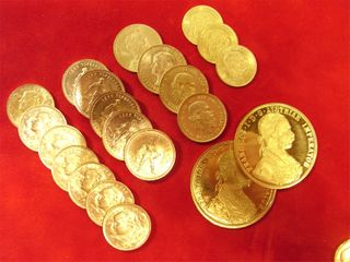 Gold Münzen zur Wertanlage oder Sammlung